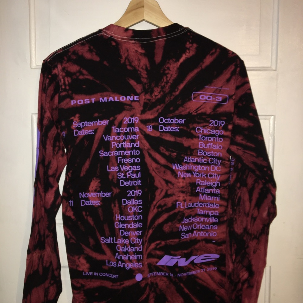 Post Malone long sleeve tee